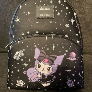Loungefly x Sanrio Kuromi Crystal Ball Glow in the Dark Mini Backpack